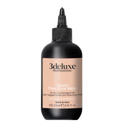Мигновена гланц-терапия за изумителен блясък, плътност и лекота 3Deluxe Professional Filler Instant Glow Water 250ml