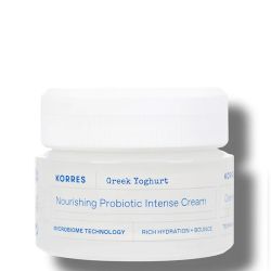 Богат хидратиращ крем за лице с йогурт за суха и много суха кожа Korres Greek Yoghurt Nourishing Probiotic Intense Cream 40ml
