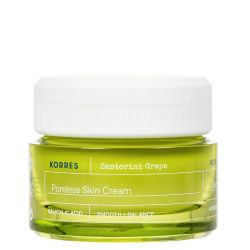 Гел-крем против пори, лъщене и несъвършенства Korres Santorini Grape Poreless Skin Cream 40ml