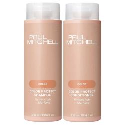 КОМПЛЕКТ Ежедневен шампоан и балсам за боядисана коса Paul Mitchell Color Protect Duo 300ml + 300ml