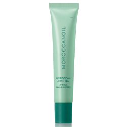 Подхранващ балсам за устни с арганово масло и пептиди Мента Moroccanoil Argan Butter Lip Balm Mint Tea 15ml