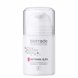 Нощна крем-маска против бръчки с 0.3% ретинол BIOTRADE Overnight Cream Mask Retinol 0,3% 50ml