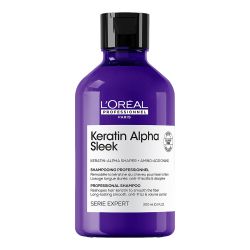 Професионален шампоан за интензивно изглаждане и контрол Loreal Professionnel Keratin Alpha Sleek Shampoo 300ml