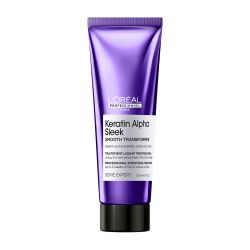 Професионална грижа за интензивно изглаждане и контрол  Loreal Professionnel Keratin Alpha Sleek Smooth Transformer 200ml