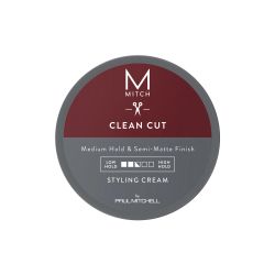Стилизиращ крем със средна фиксация и полу-матов финиш за мъже Paul Mitchell Mitch Clean Cut 85g