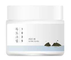Лек овлажняващ крем за лице за ежедневна грижа ROUND LAB 1025 Dokdo Cream 80 ml