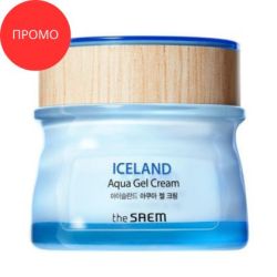 ПРОМО - Хидратиращ крем-гел за лице The Saem Iceland Aqua Gel Cream 60 ml