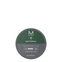 Крем глина със силна фиксация и матов финиш за мъже Paul Mitchell Mitch Matterial Clay 85g