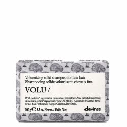 Твърд шампоан за обем за фина тънка коса Davines Essential Haircare VOLU Solid Shampoo 100g