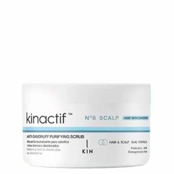 Ексфолираща скраб за скалпа против пърхот Kin Cosmetics KinАctif N°8 Scalp Anti-Dandruff Purifying Scrub 200ml