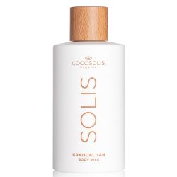 Натурално автобронзиращо мляко за тяло Cocosolis SOLIS Gradual Tan Body Milk 200ml
