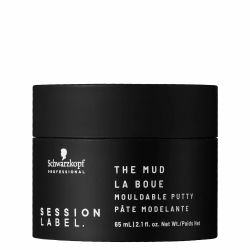 Професионална моделираща вакса-паста за текстура и контрол Schwarzkopf Professional Session Label The Mud Moldable Putty 65ml