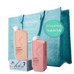 Комплект за укрепване и уплътняване на фина и изтъняваща коса Kevin Murphy Plumping Set + Подарък