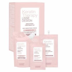Комплект за изглаждане и анти-фриз контрол у дома Alfaparf Lisse Design Keratin Therapy Smoothing Treatment Kit