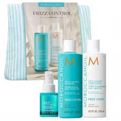 Анти-фриз изглаждащ комплект с несесер Moroccanoil Frizz Control Set