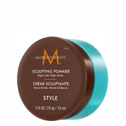 Стилизираща помада за силна фиксация и висок блясък с арганово масло Moroccanoil Sculpting Pomade 75ml