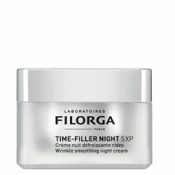 Нощен крем против бръчки с пептиди и хиалуронова киселина Filorga Time Filler Night 5XP 50ml
