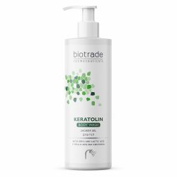 Душ гел за тяло за суха и чувствителна кожа BIOTRADE Keratolin Body Wash Shower Gel 400ml