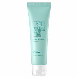 Хидратиращ крем за лице със зелен чай и хиалуронова киселина Ottie Green Tea Hyalu Cream 50ml