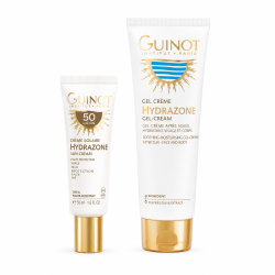 Промо комплект фотозащита и хидратация за лице и тяло SPF50 Guinot Institut Paris Hydrazone Sun Face & After-Sun Body Duo 