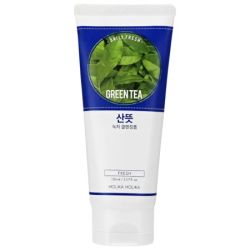 Освежаваща почистваща пяна със зелен чай HOLIKA HOLIKA Daily Fresh Green Tea Cleansing Foam 150ml