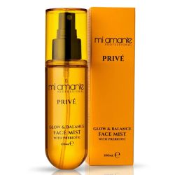 Спрей за лице за сияние, балансиране и хидратиране Mi Amante Prive Glow & Balance Face Mist 100ml