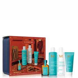 Комплект за възстановяване на увредена коса с арганово масло Moroccanoil Repair Holiday Radiance Set 2026