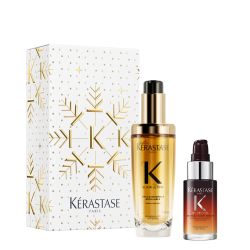 Kérastase Duo Holiday Set Лимитирана подаръчна кутия със звездни продукти за блясък и подхранване на всеки тип коса