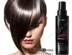 Термозащитен спрей за изправяне с преса или сешоар EUGENE PERMA Artiste Heat Smooter Spray 150 мл.