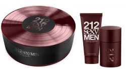 Мъжки комплект Carolina Herrera 212 Sexy Men EDT 50 ml + 100 ml душ гел