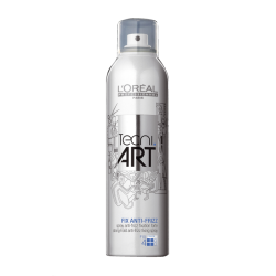 Силно фиксиращ анти-фриз спрей с антистатичен ефект и UV филтър Loreal Professionel Tecni Art Fix Anti-Frizz 250 мл.