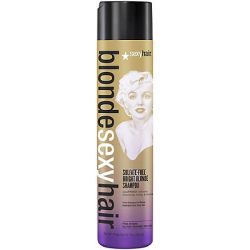 Безсулфатен шампоан с матиращ ефект Blonde Sexy Hair Sulfate-Free Bright Blonde Shampoo 300мл