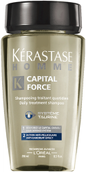 Шампоан против пърхот за мъже с таурин Kerastase Capital Force 250мл