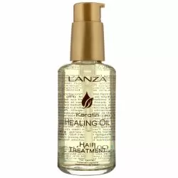 Еликсир с кератин за обем и брилянтен блясък за всеки тип коса LANZA Keratin Healing Oil Treatment 50ml