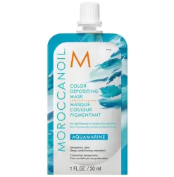 Оцветяваща маска за коса Moroccanoil Color Depositing Mask Aquamarine 30 мл.