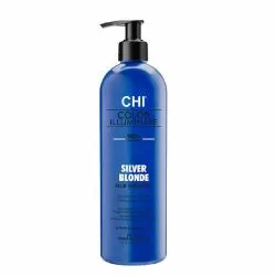 Матиращ шампоан за руса коса CHI Ionic Color Illuminate Shampoo Silver Blonde 355ml