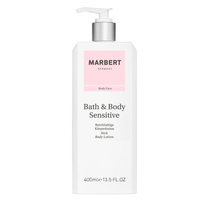 Дълбоко подхранващ лосион за тяло Sensitive Marbert Bath & Body Sensitive Body Lotion 400ml 