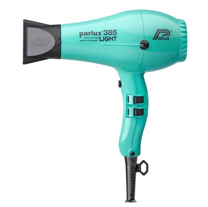 Професионален сешоар Parlux 385 PowerLight с Ionic&Ceramic технология в цвят Tiffany