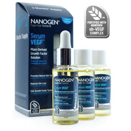 Серум за стимулиране на растежа на косата Nanogen Serum VEGF™   3х30 мл.