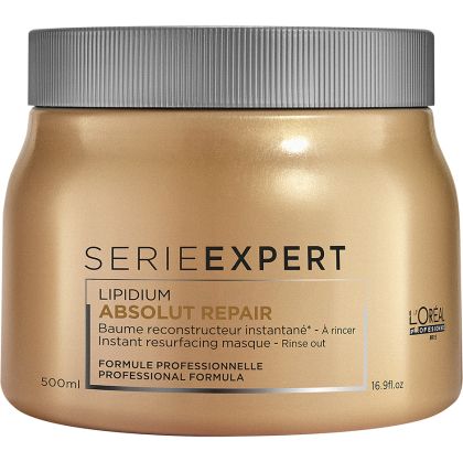Моментално възстановяваща маска за силно изтощена коса LOreal  Professionnel Absolut Repair Lipidium 500мл
