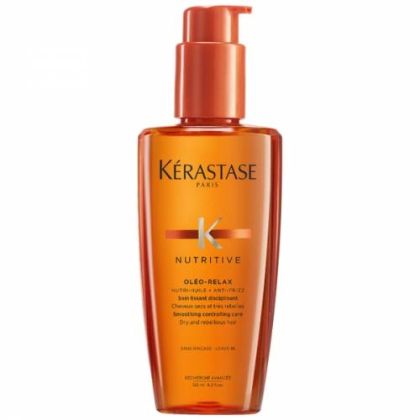 Изглаждащ серум за суха и непокорна коса без изплакване Kerastase Nutritive Bain Oleo-Relax Fluide 125ml