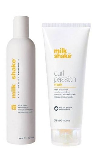 Хидратиращ комплект от шампоан и маска за къдрава коса milk shake Curl Passion