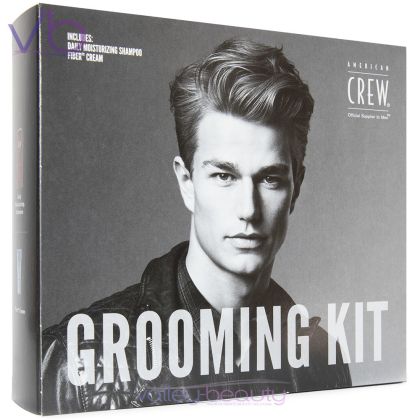 XMAS 2018! Комплект от шампоан и текстуриращ крем за мъже American Crew Shampoo & Fiber Cream Kit
