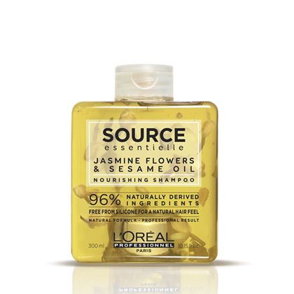 Натурален подхранващ шампоан за суха коса Loreal Source Essentielle Nourishing Shampoo 300ml