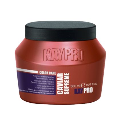 Успокояваща маска с хайвер за боядисана коса KayPro Caviar Supreme Mask 500ml