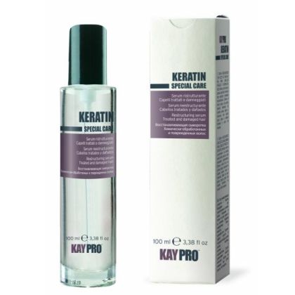 Преструктуриращ серум с кератин за увредена коса без изплакване KayPro Keratin Serum 100ml