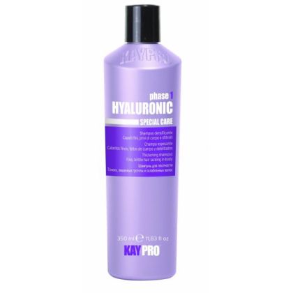 Уплътняващ шампоан с хиалурон за тънка коса KayPro Hyaluronic Shampoo 350ml