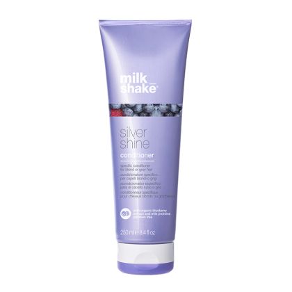 Кондиционер с горски плодове за матиране на руса и бяла коса milk_shake Silver Shine Conditioner 250ml