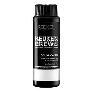 Безамонячна боя за покриване на бели коси за мъже Redken Brews Men's Color Camo Hair Dye 60ml