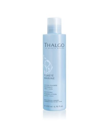 Почистващ матиращ лосион с пудра ефект за мазна и смесен тип кожа Thalgo Purete Marine Lotion Poudree Matifiante 200ml